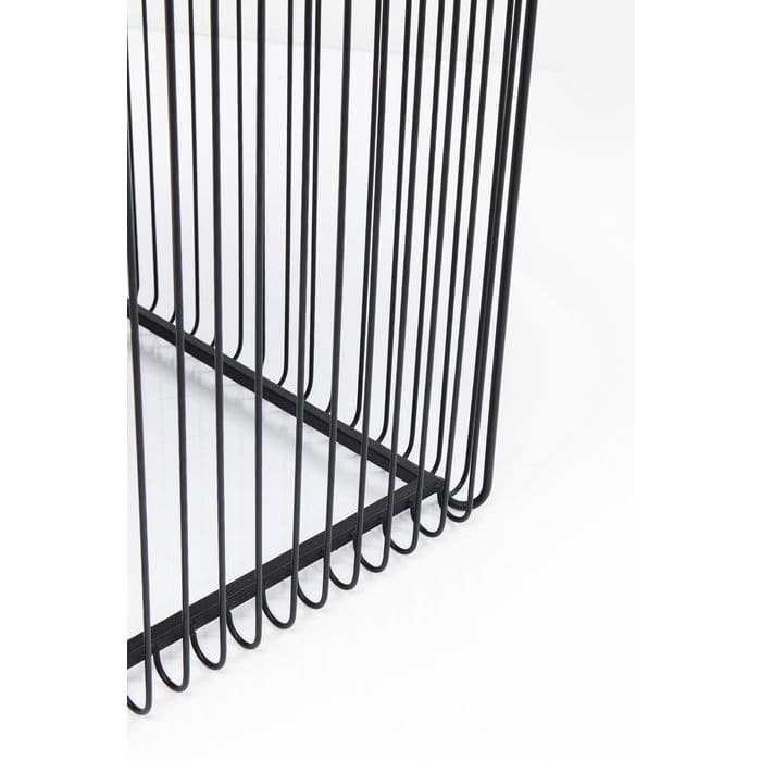 Side Table Wire Square Black (2/Set) 45x45cm - JULIA VENCE STORE