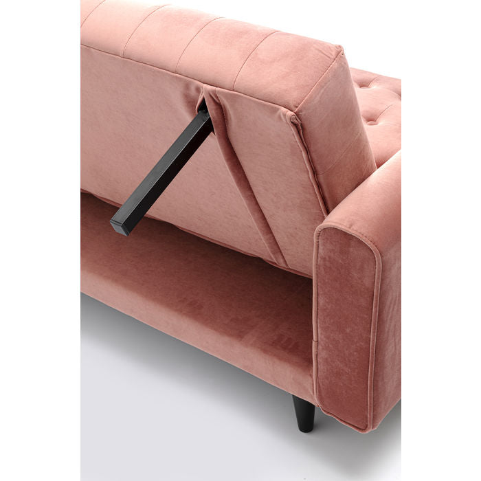 Sofa Bed Milchbar Mauve 219cm