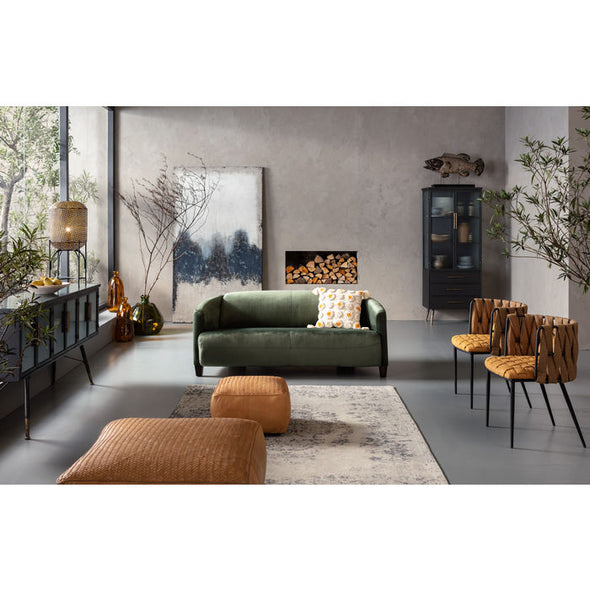 Sofa Cigar Lounge 3-Seater Green
