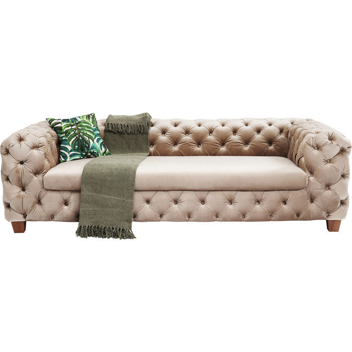 Velvet Chesterfield Sofa