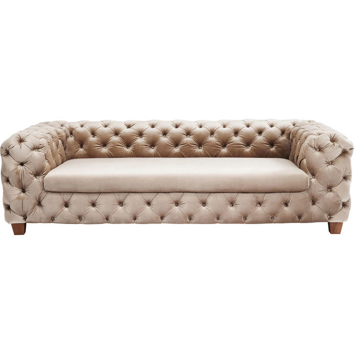 Velvet Chesterfield Sofa