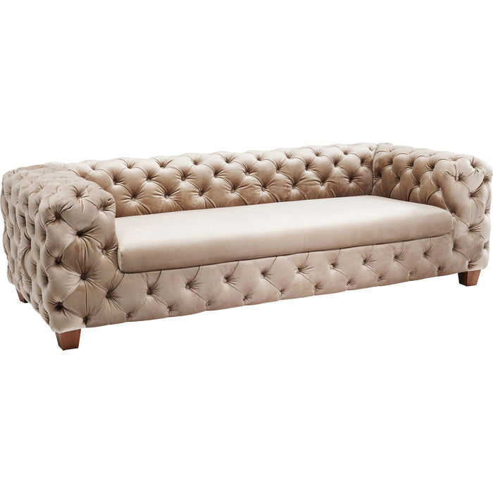 Velvet Chesterfield Sofa