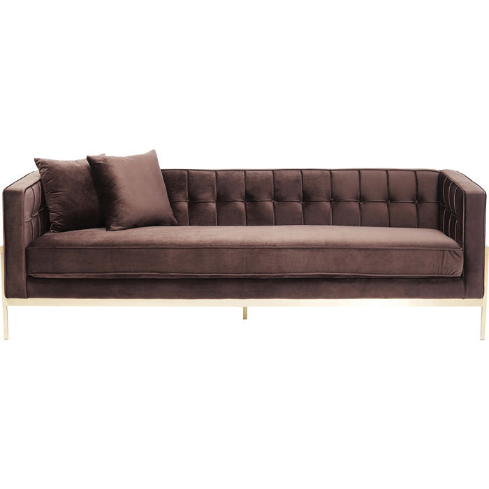 Sofa Loft 3-Seater Brown