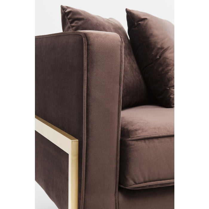 Sofa Loft 3-Seater Brown