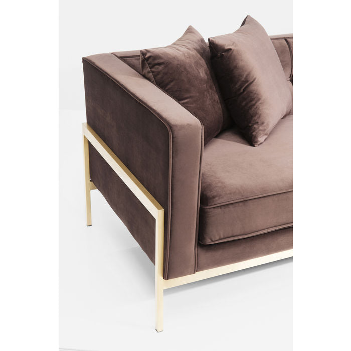 Sofa Loft 3-Seater Brown