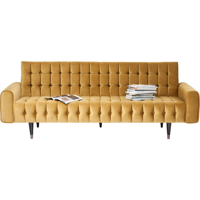 Sofa Milchbar 3-Seater Velvet Honey