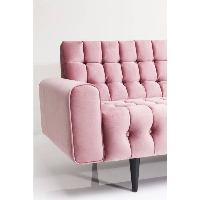 Sofa Milchbar 3-Seater Velvet Mauve - JULIA VENCE STORE