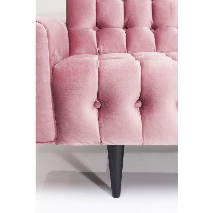 Sofa Milchbar 3-Seater Velvet Mauve - JULIA VENCE STORE