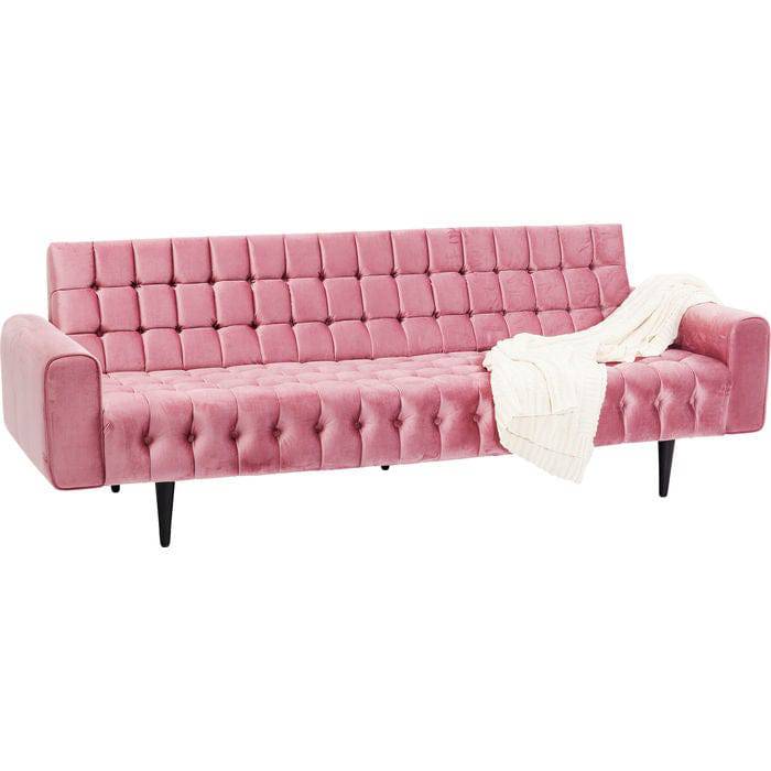 Sofa Milchbar 3-Seater Velvet Mauve - JULIA VENCE STORE