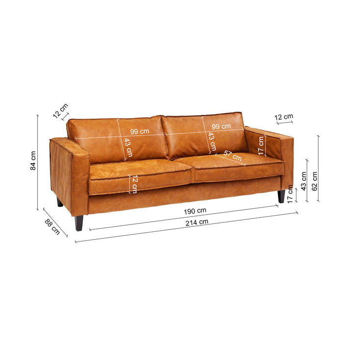 Sofa Neo 2-Seater Tobacco