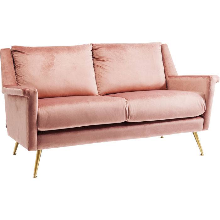 Sofa San Diego 2-Seater Rose 143cm - JULIA VENCE STORE