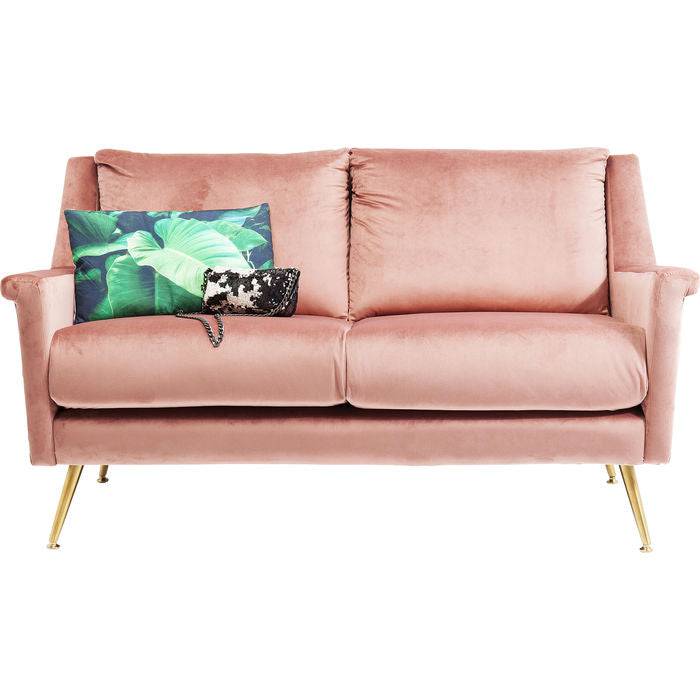 Sofa San Diego 2-Seater Rose 143cm - JULIA VENCE STORE