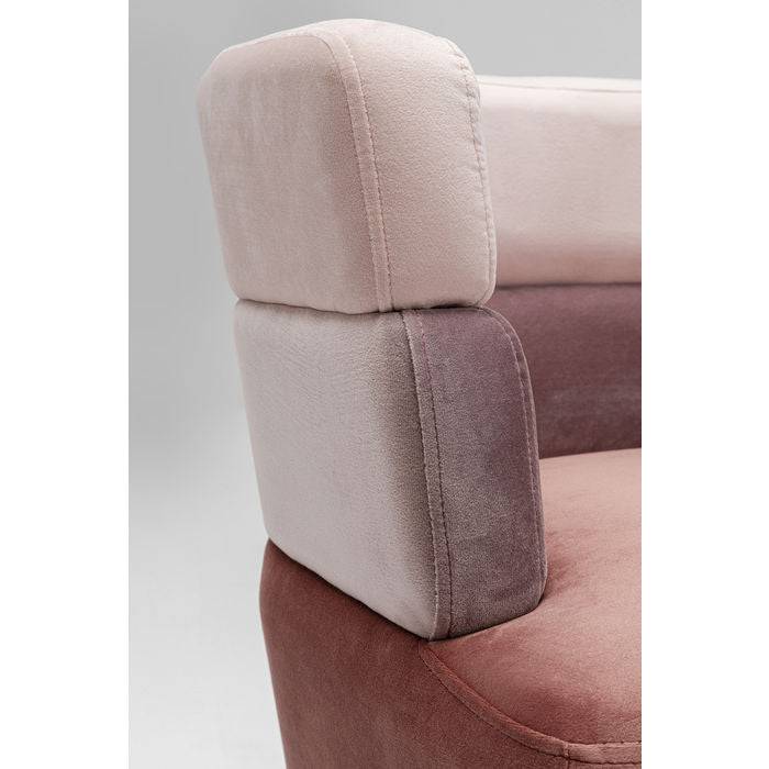 Sofa Sandwich 2-Seater Mauve - JULIA VENCE STORE