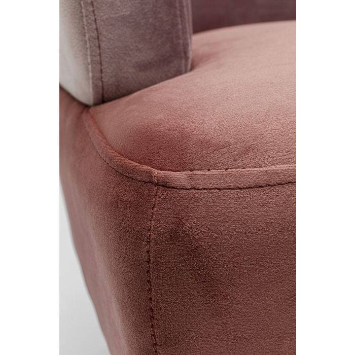 Sofa Sandwich 2-Seater Mauve - JULIA VENCE STORE