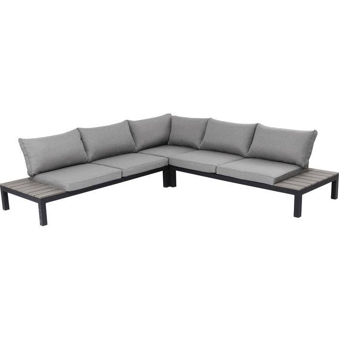 Sofa Set Holiday Black (4-Pieces)