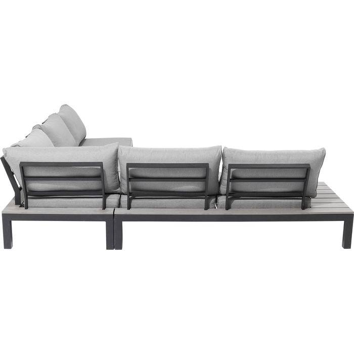 Sofa Set Holiday Black (4-Pieces)