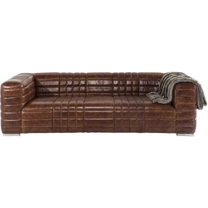 3-Seater Leather Sofa