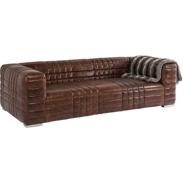 3-Seater Leather Sofa