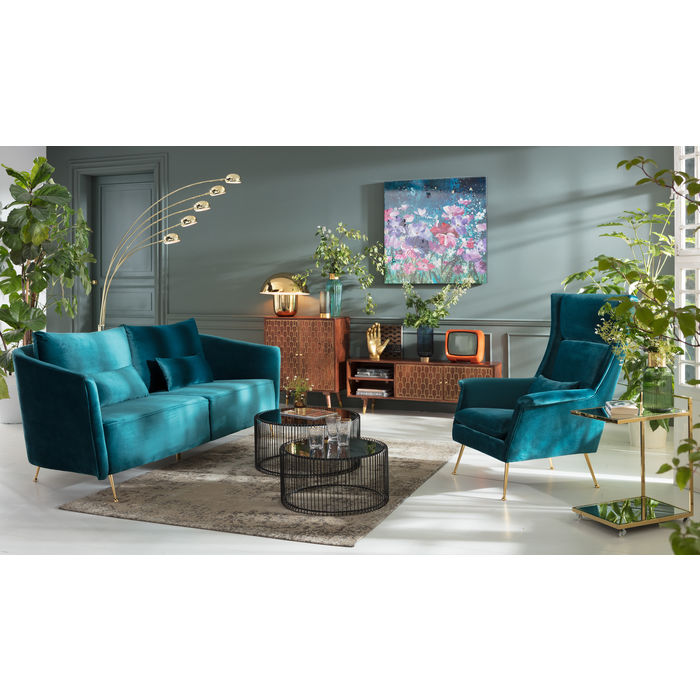 Sofa Vegas Forever 3-Seater Bluegreen