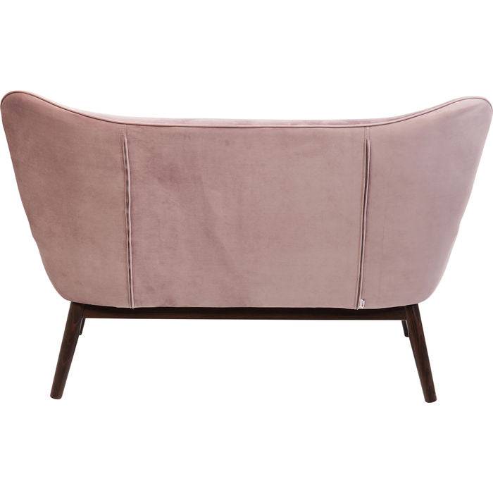 Sofa Vicky 2-Seater Velvet Rose - JULIA VENCE STORE