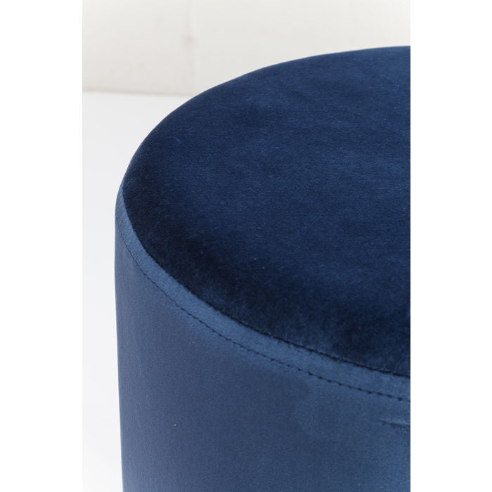 Stool Cherry Blue Brass Ø35cm