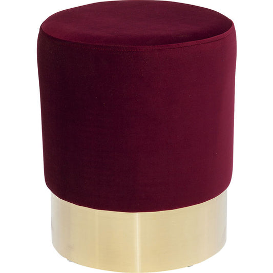 Stool Cherry Bordeaux Brass ‚àö√≤35cm