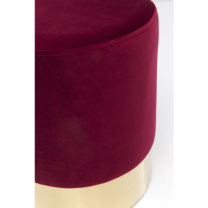 Stool Cherry Bordeaux Brass ‚àö√≤35cm