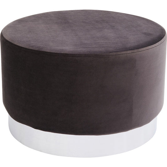 Stool Cherry Dark Grey Silver ‚àö√≤55cm