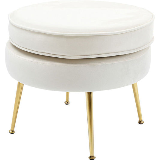 Stool Water Lily Beige