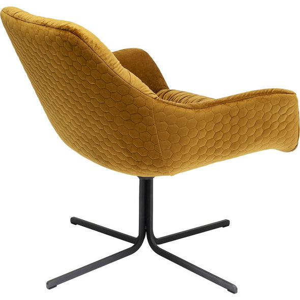 Swivel Armchair Bristol Yellow