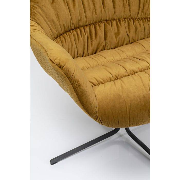 Swivel Armchair Bristol Yellow - JULIA VENCE STORE