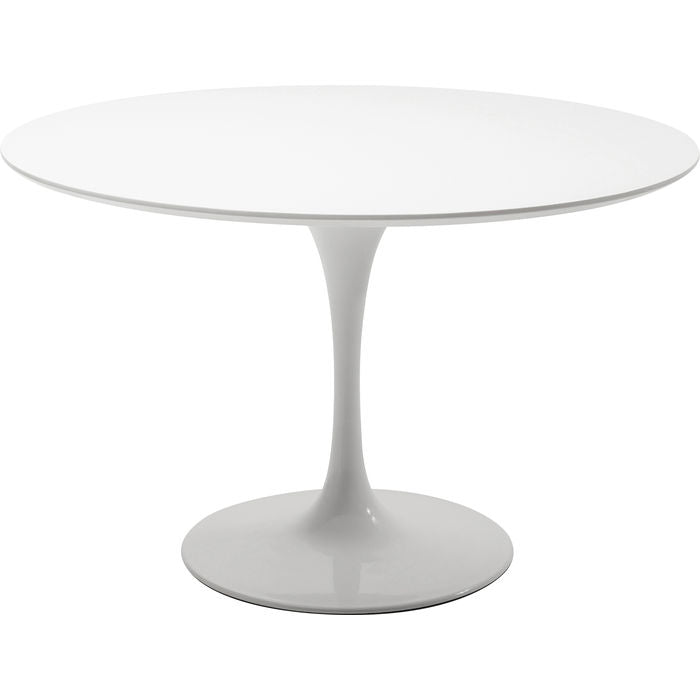 White Round Table Base 