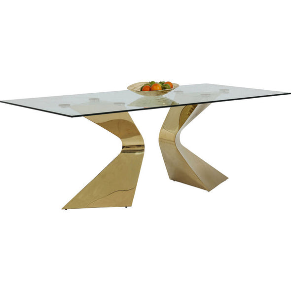 Table Gloria Gold 200x100cm