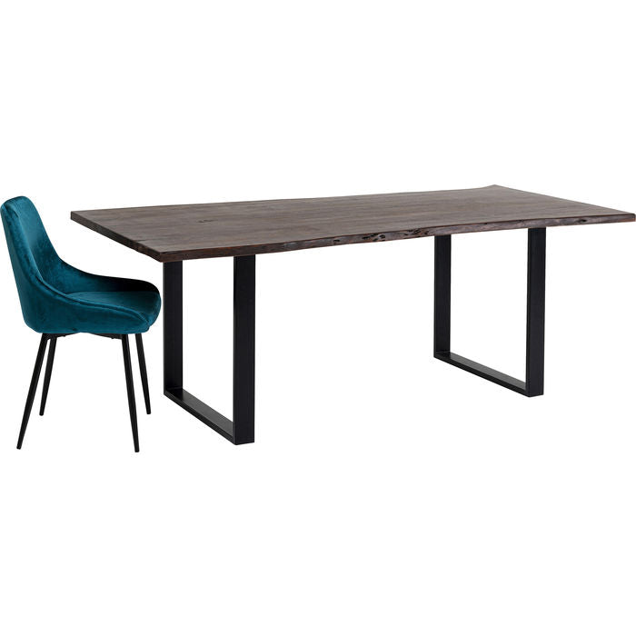 Table Harmony Dark Black 160x80