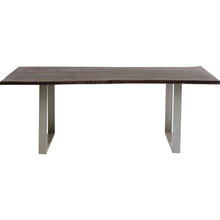 Table Harmony Dark Silver 180x90