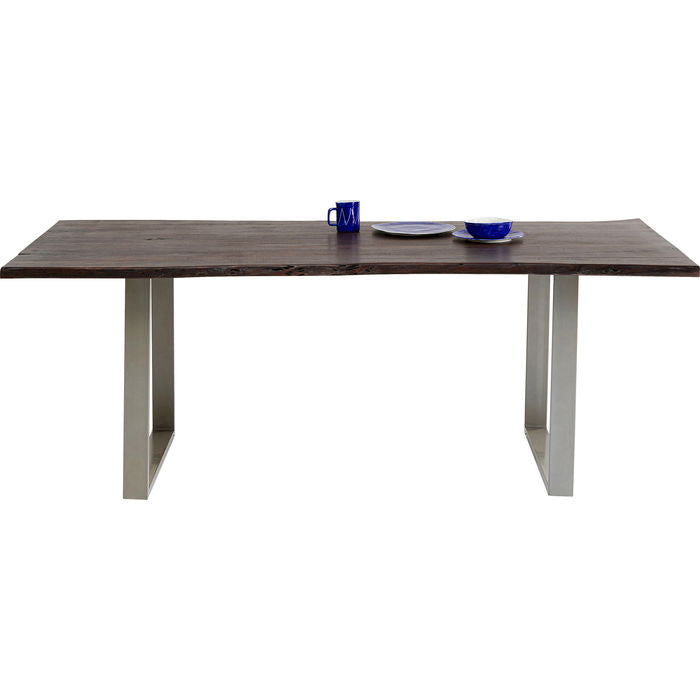 Table Harmony Dark Silver 180x90