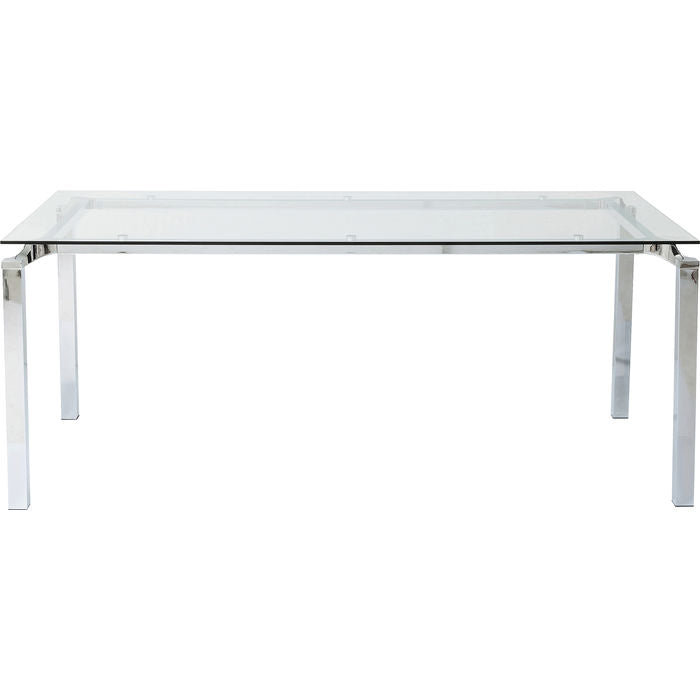 Chrome Glass Desk