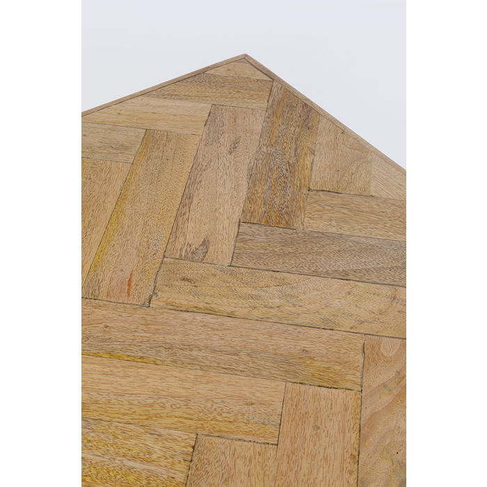 Table Parquet Black 180x90