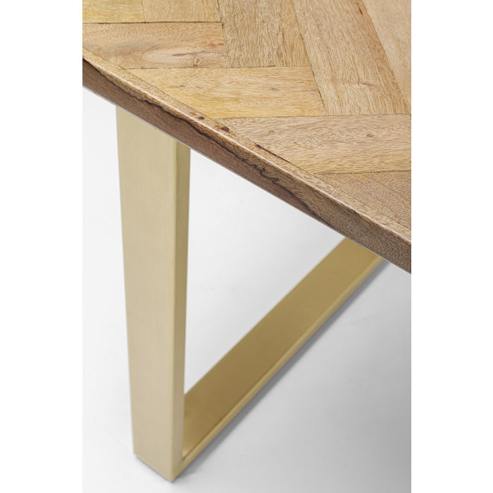 Table Parquet Brass 180x90