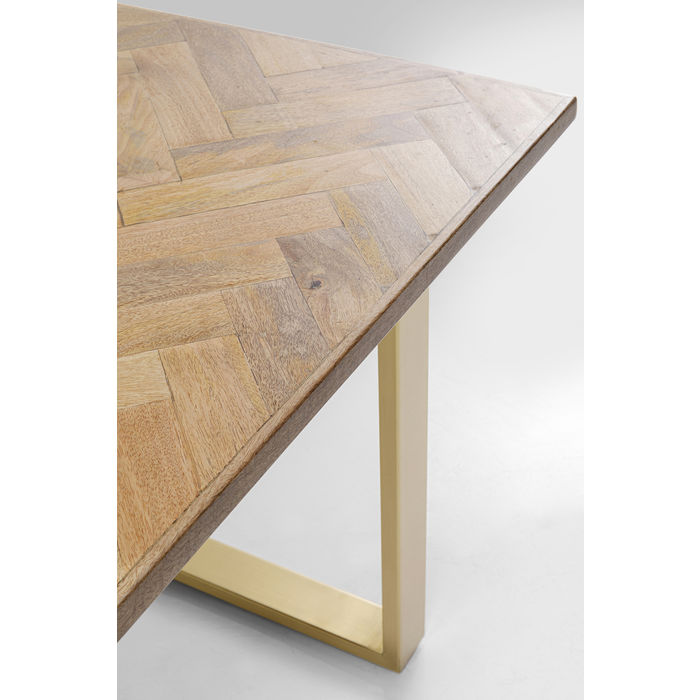 Table Parquet Brass 180x90