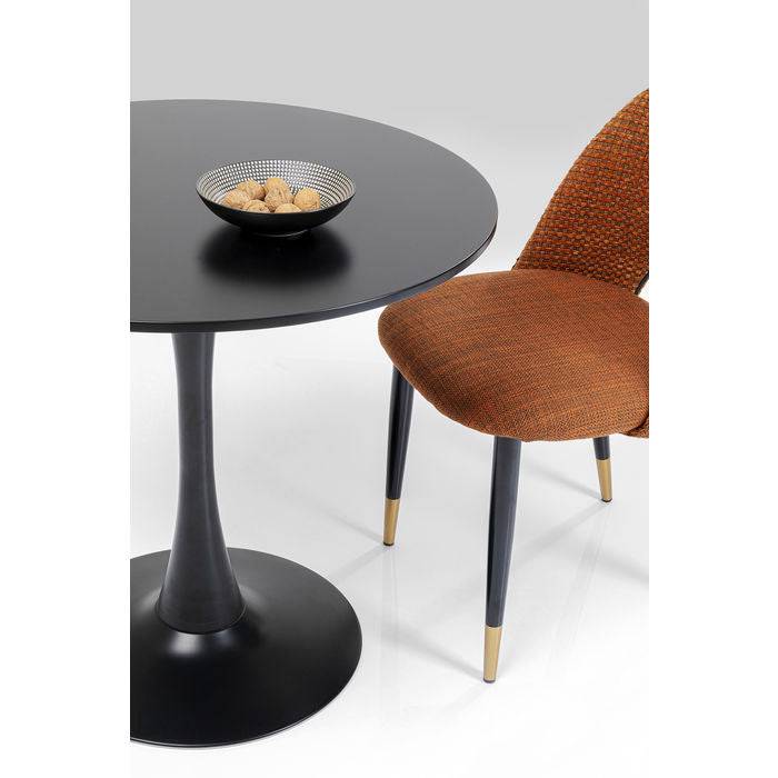 Table Schickeria Black √ò80 - JULIA VENCE STORE