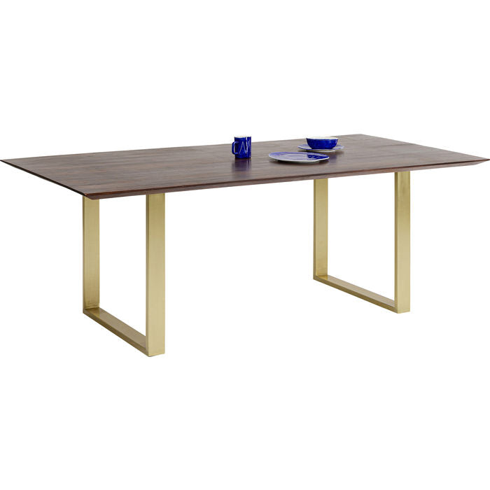 Table Symphony Dark Brass 180x90