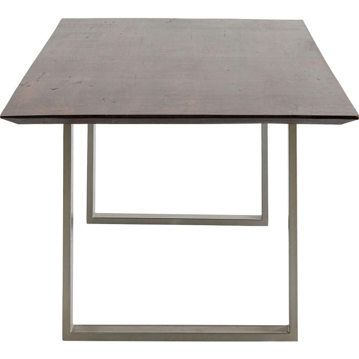 Table Symphony Dark Silver 180x90