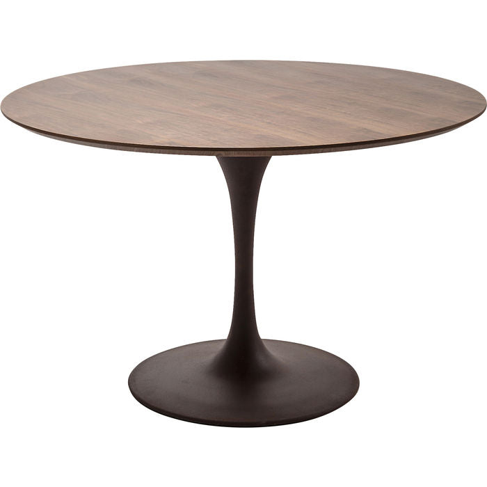 Table Top Invitation Round Walnut ‚àö√≤120cm