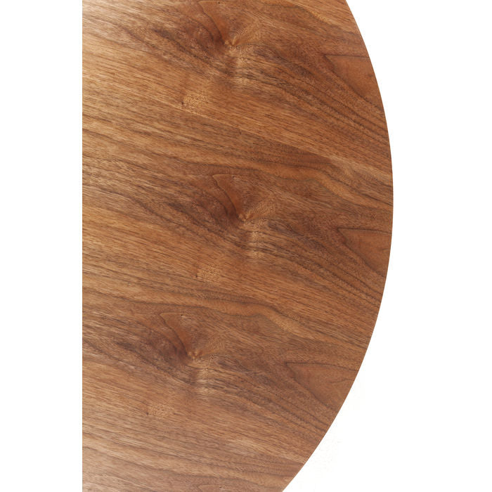 Table Top Invitation Round Walnut ‚àö√≤120cm