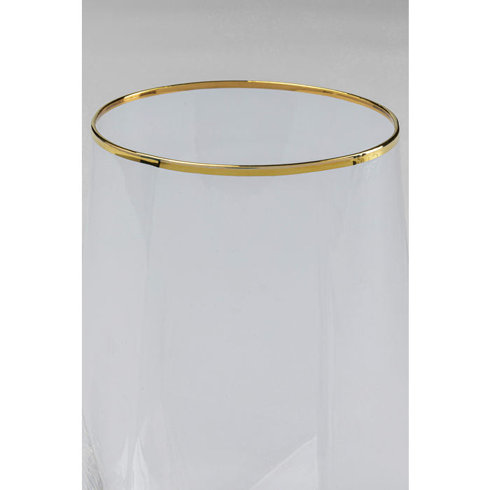 Tumbler Diamond Gold Rim