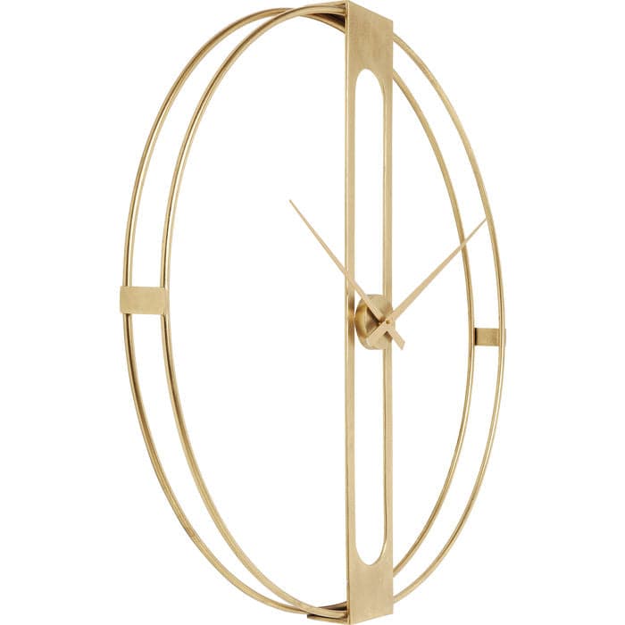 Wall Clock Clip Gold Ø107cm - JULIA VENCE STORE