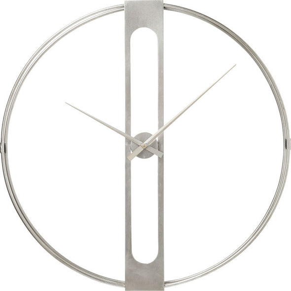 Wall Clock Clip Silver ‚àö√≤60cm