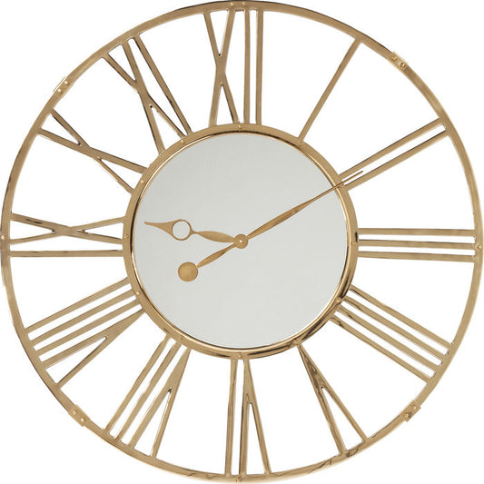 Giant Gold Wall Clock