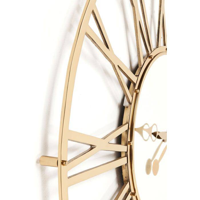 Giant Gold Wall Clock